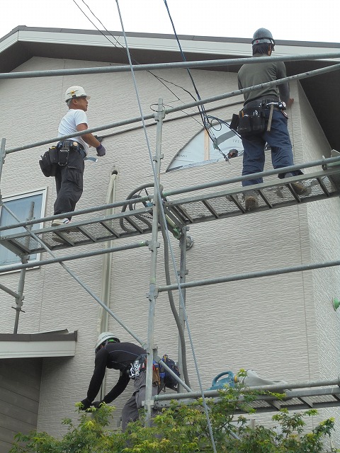 外壁サイディング張替え工事 熊本市北区の家 スタッフブログ 熊本のリフォーム専門店 リリーフホーム